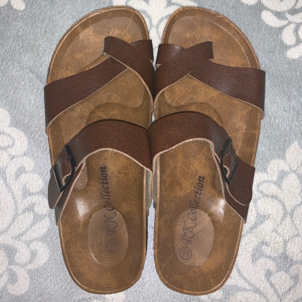 Brown RK Collection boutique sandals